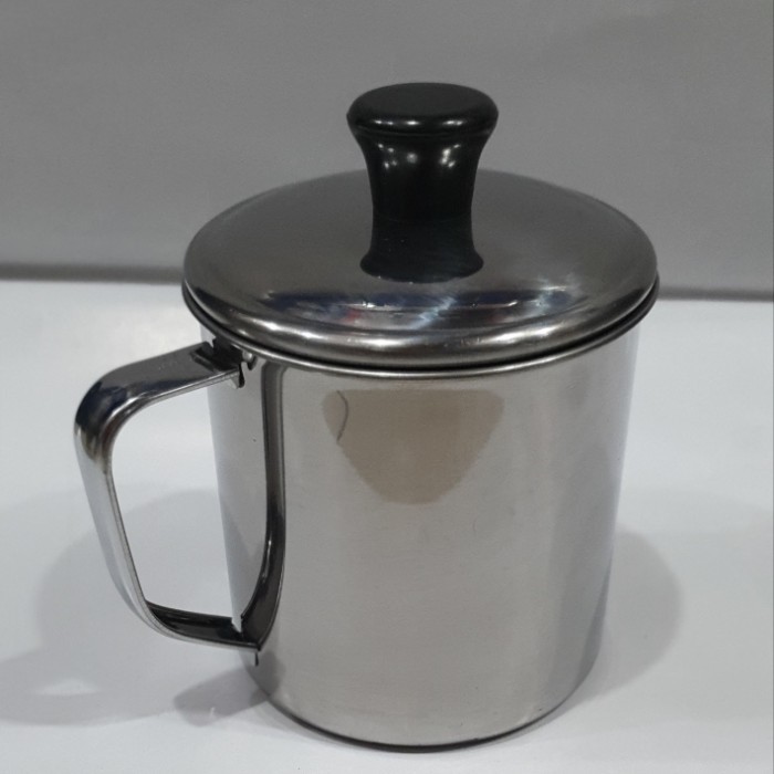 Cangkir stainless tebal 10cm
