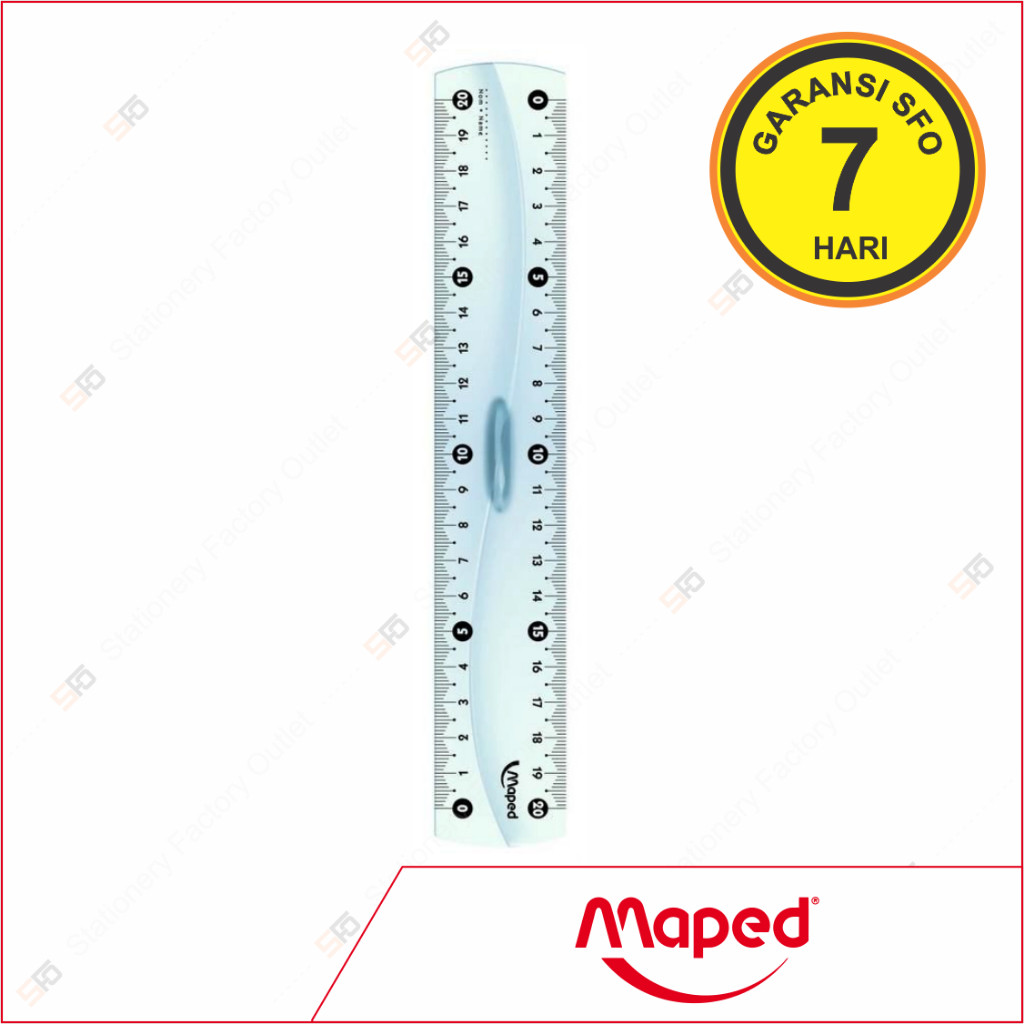 

Penggaris Handle Maped 20cm - Codeline Stationery