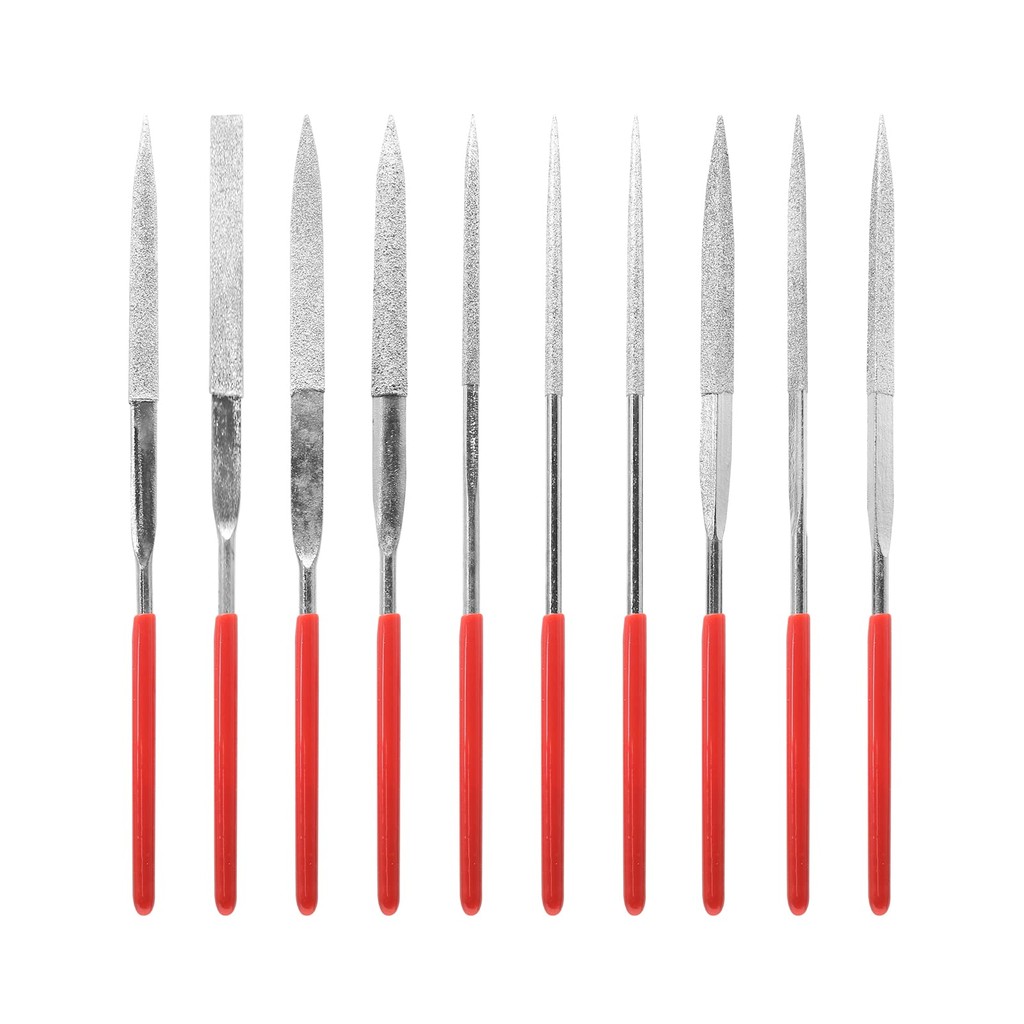 

10Pcs Diamond Needle File Set For Jewelry Metal Wood Ceramic Glass Stone Craft Sharping Working Hand Carving Tool