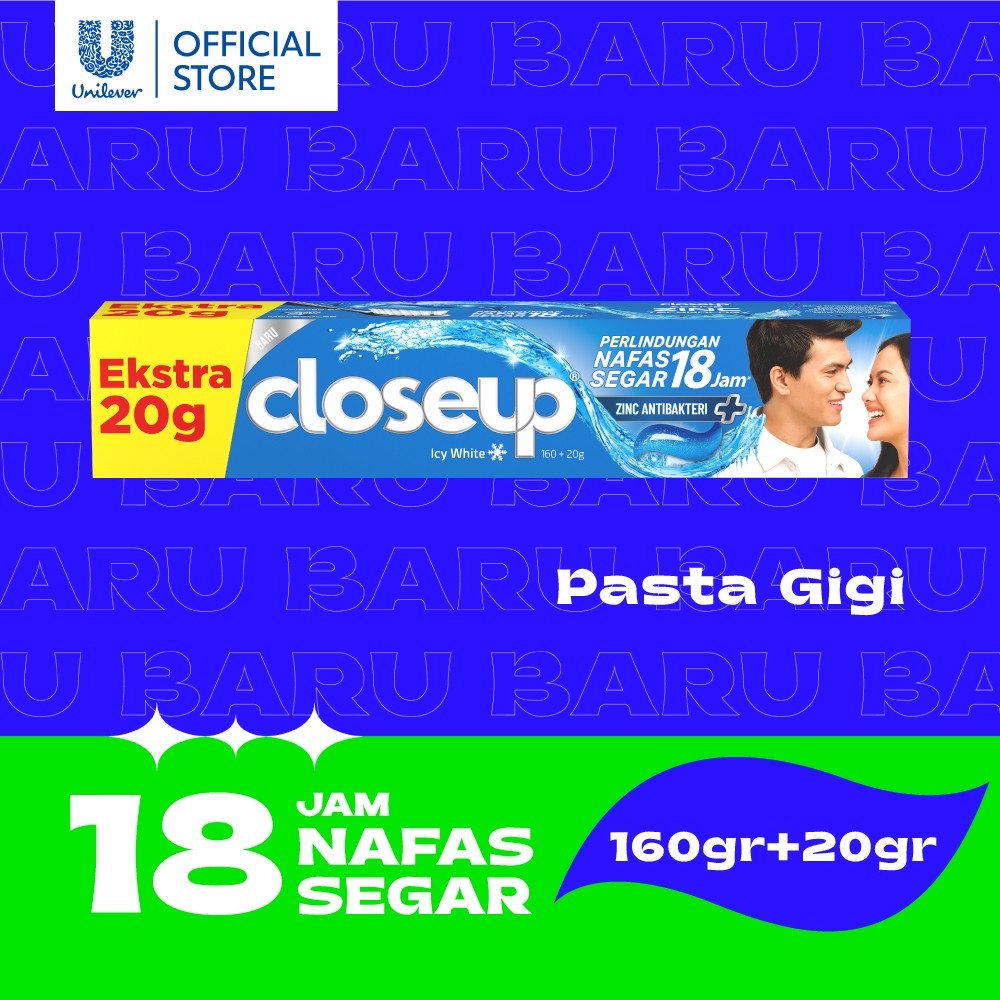 Close up Toothpaste Icy White 160 g