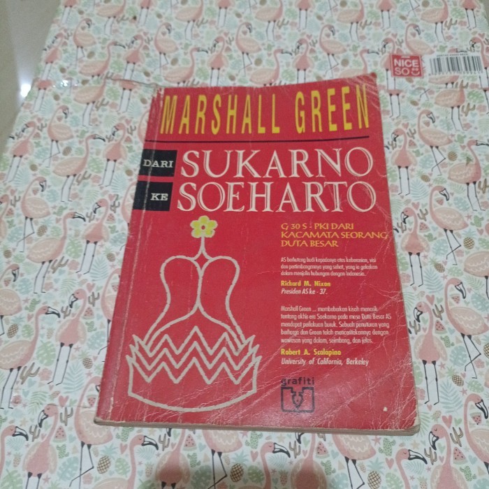 Buku Marshall Green - Dari Sukarno ke Soeharto