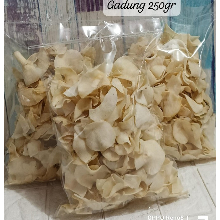 

Keripik Gadung kemasan 250 gr