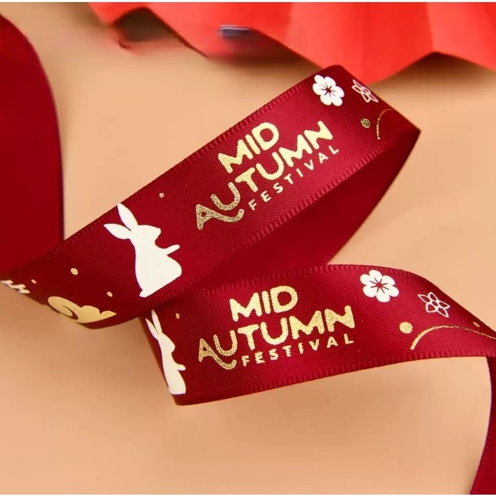 

pekanbaru / Pita / Ribbon Satin Mooncake / Kue Bulan 2cm Per Meter