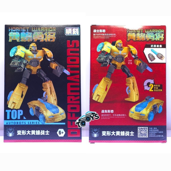 JK-09 Hornet Warrior KO Transformers One Energon Glow Bumblebee