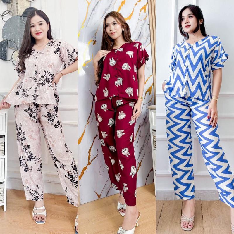 DASTER PUTRI BALI - VIVIAN CELANA PANJANG SETELAN DASTER BALI