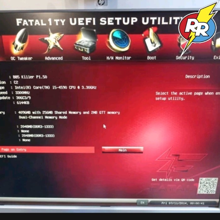 Motherboard PC Gaming ASRock FATAL1TY B85 KILLER 4 Slot Ram USB 3.0 Paket Prosesor Intel Core i5 459