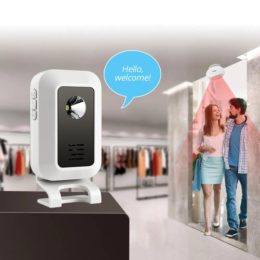 Bel Toko Selamat Datang Sensor Store Entrance Wireless Infrared