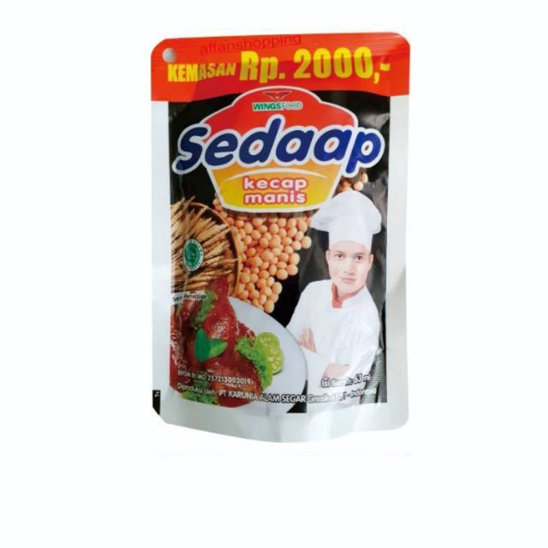 

Sedaap Kecap Manis Refill 63ml