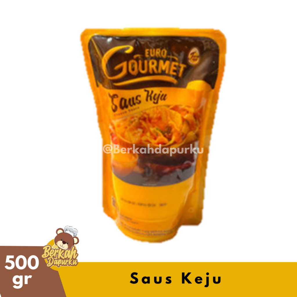 

Gourmet Cheese Sauce 500g Saus Keju