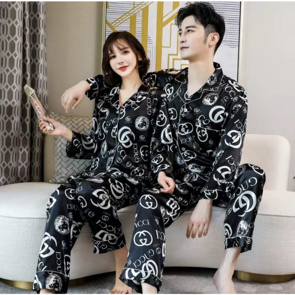 Baju tidur piyama bahan satin import pp SETELAN SETCEL ONESET SET PIYAMA BAJU TIDUR  CEWEK REMAJA WA