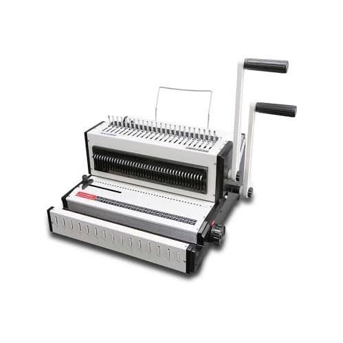 

Mesin Jilid SECURE CW-1250 - Alat Jilid F4 Spiral Kawat dan Plastik CW1250 Binder