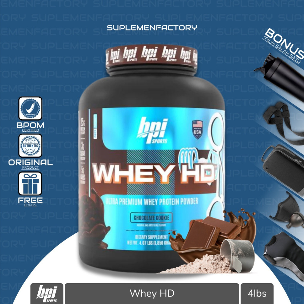 BPI Sports Whey Protein HD 4 Lbs