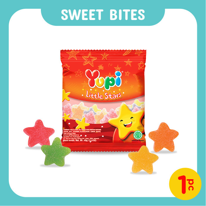 

Yupi Little Star Minibag 45 gram