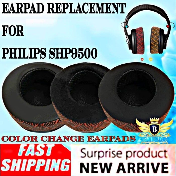 Replacement Earpad Busa Headphones Philips SHP9500 SHP9600 SHP 9500