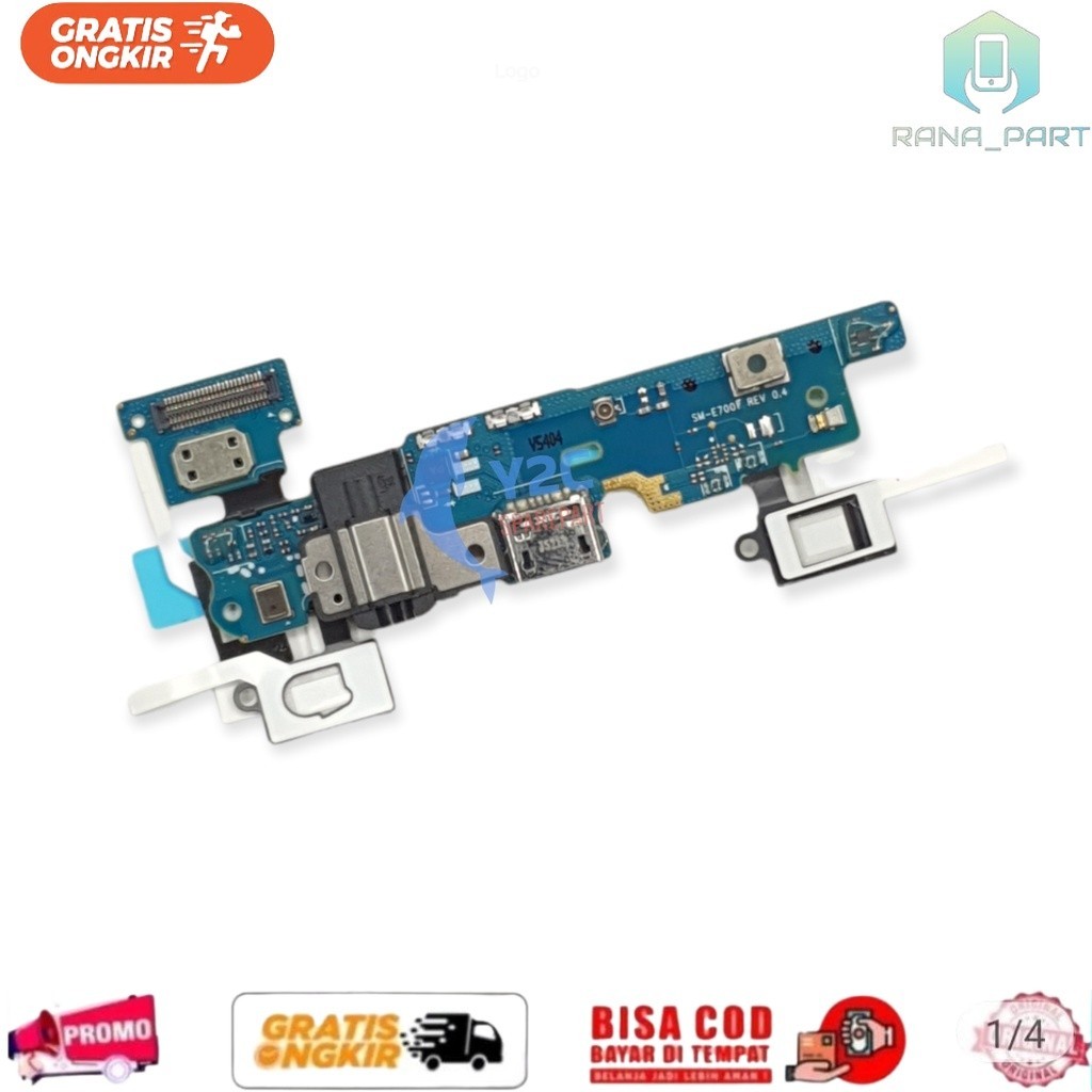 SAMSUNG SAMSUNG E700 E700F GALAXY E7 + MIC | Papan Konektor Charger Flexi Connector Board PCB Carger