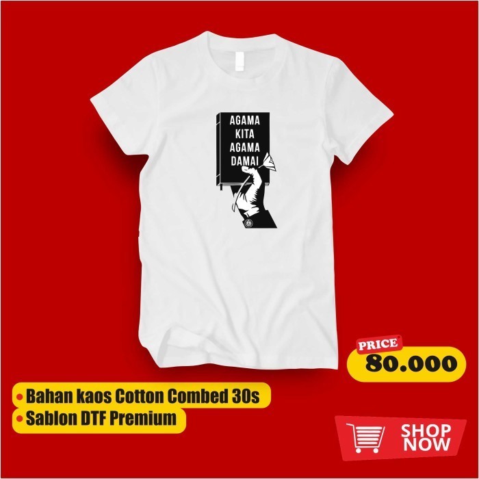 KAOS AGAMA KITA AGAMA DAMAI