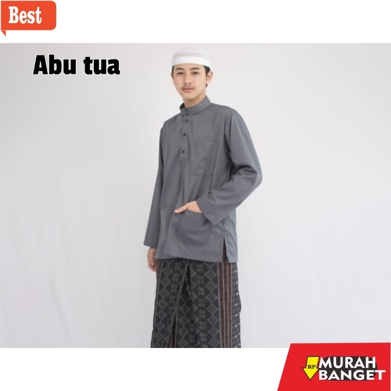 Baju timur tengah pria- Baju Koko KURTA MELAYU DALWA | Koko Pria Maroko Exclusive