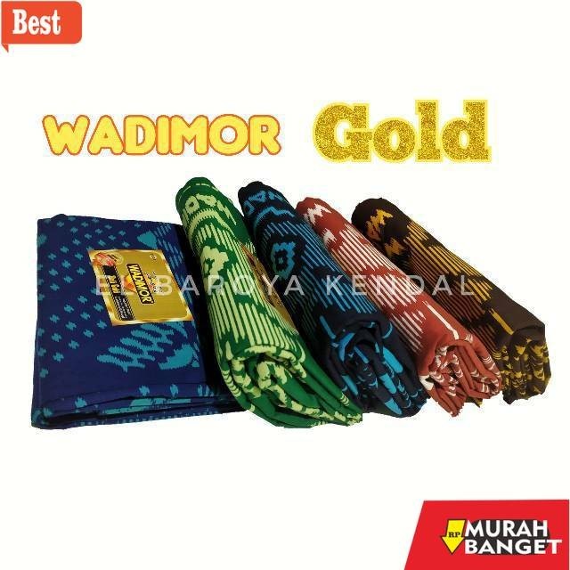 Sarung idaman- NEW Sarung Wadimor Gold Dewasa Original Bali