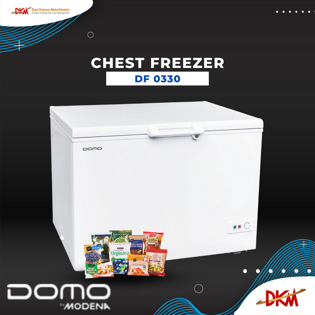 DOMO CHEST FREEZER DF 0330 / CHEST FREEZER DOMO BY MODENA DF-0330