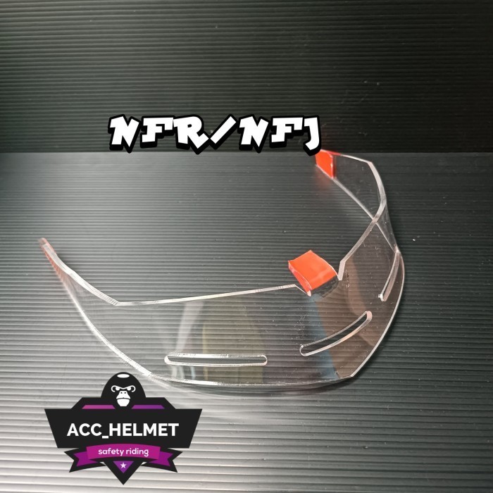 HOT SALE Spoiler Helm KYT NFR / Spoiler KYT NFJ AKRILIK