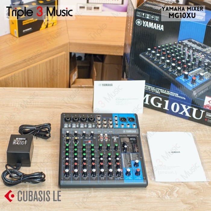 Yamaha Mixer AUDIO MG-10Xu / MG10Xu / MG 10Xu usb ORIGINAL GARANSI