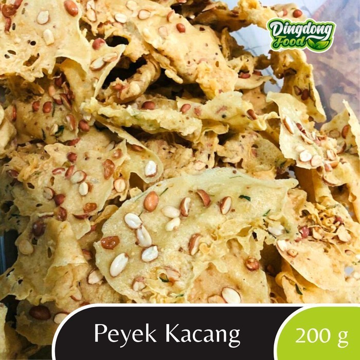 

Peyek Rempeyek Kacang Tanah / Teri Fresh Homemade Toples 5L - KACANG TANAH