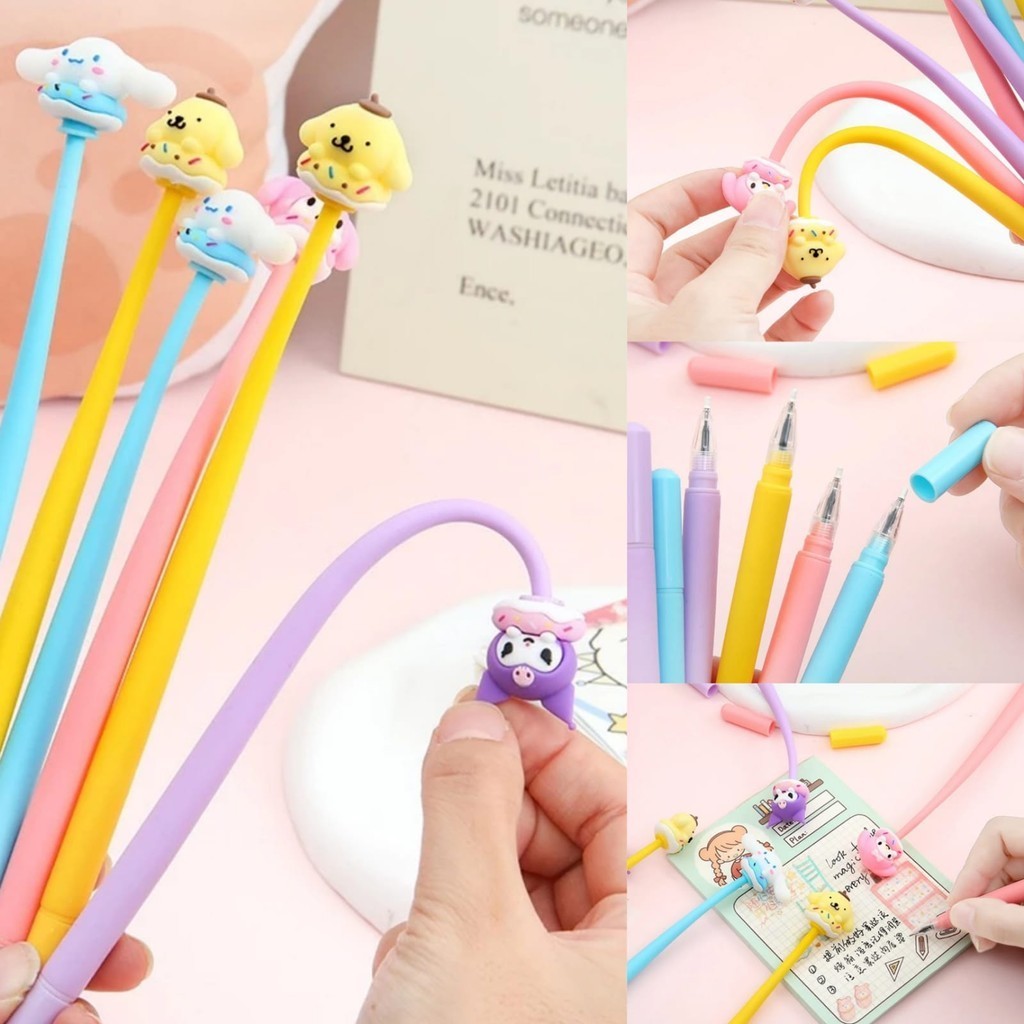 

STIPA Pena Letoy Inul Karakter Pen Pulpen Goyang ATK Sekolah Kantor San rio