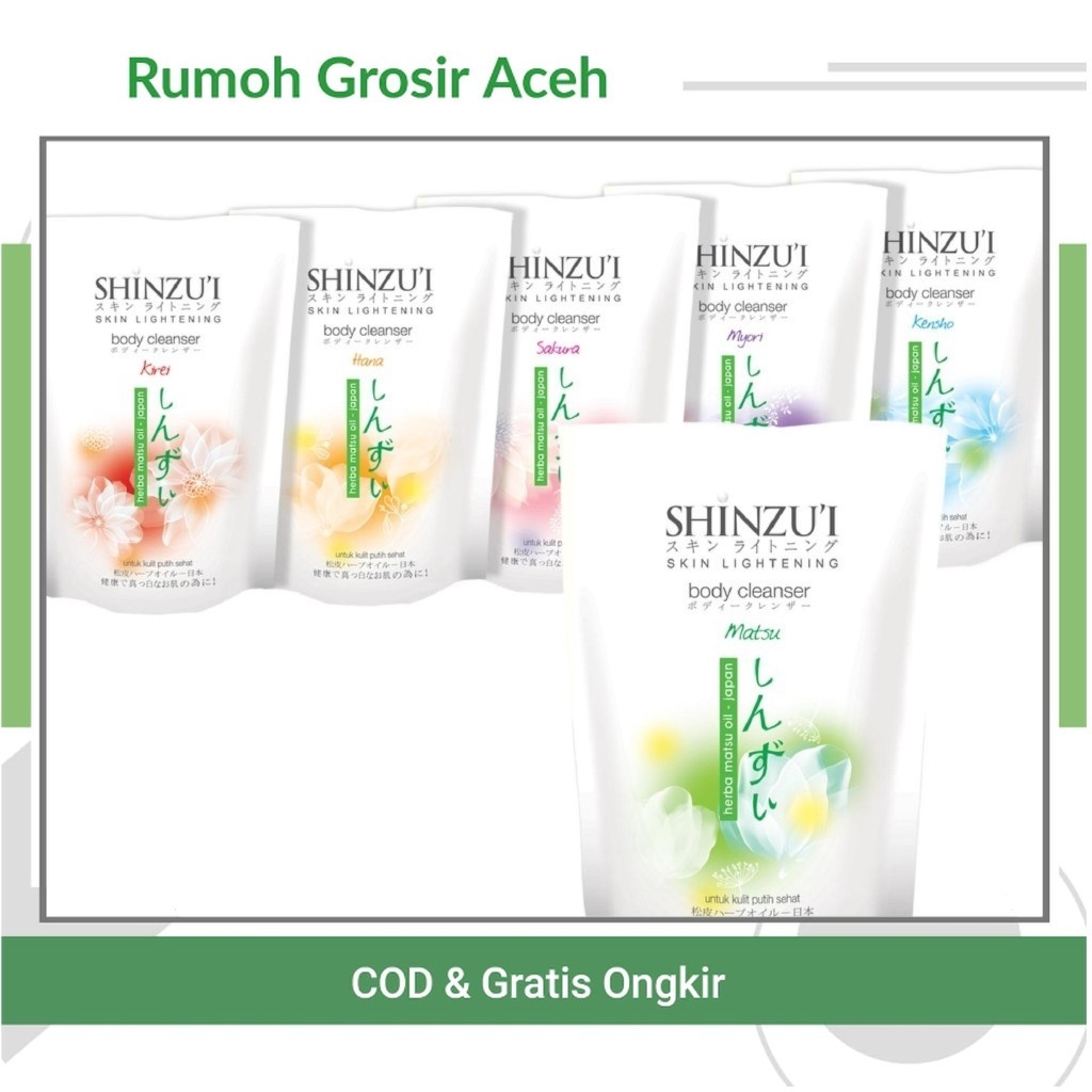 {ACEH} SABUN SHINZUI 420-200ml Sabun Cair