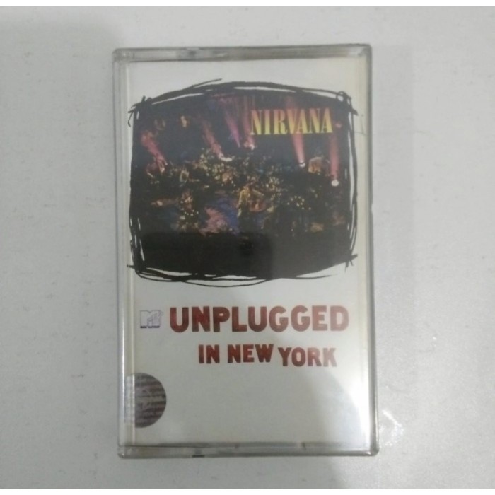 KASET PITA ORIGINAL NIRVANA LIVE IN MTV UNPLUGGED NEW YORK