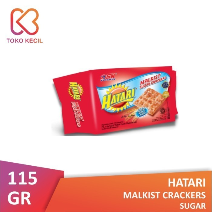 

Hatari Malkist Crackers Sugar 115gr