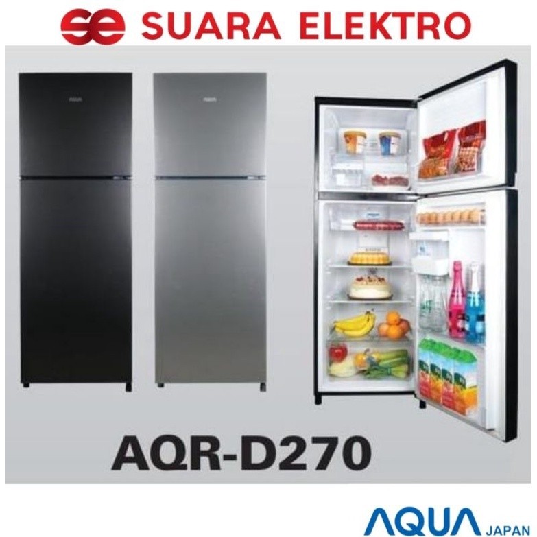 KULKAS AQUA AQRD-270DS/LS/WDS