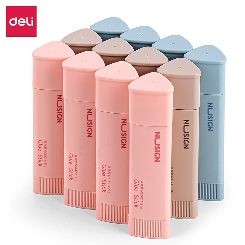 

Lem Glue Stick Deli Bentuk Segitiga 21gr - NS142