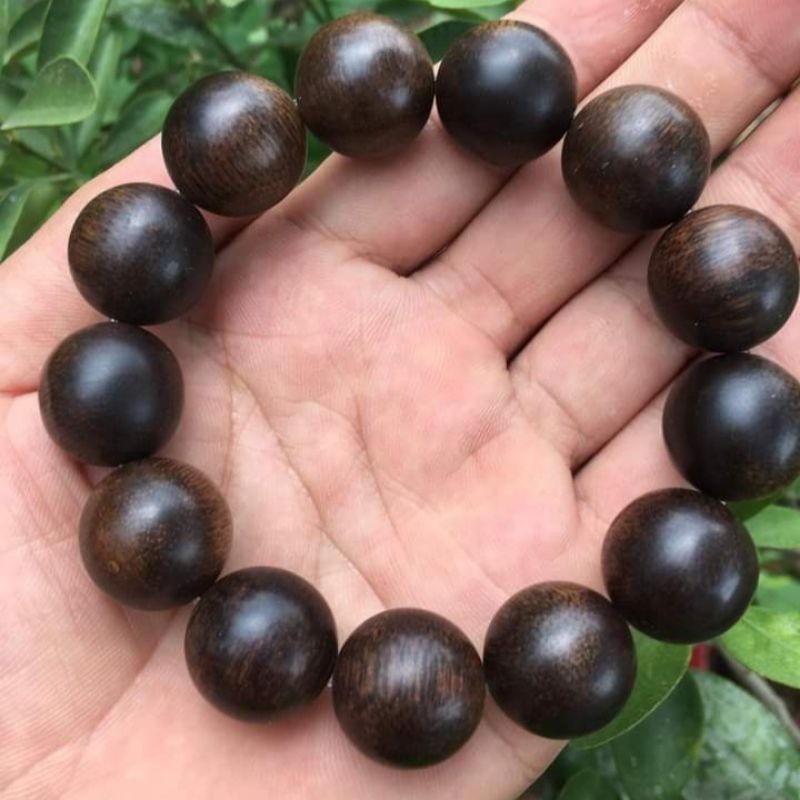 Gelang Gaharu Tenggelam Papua 18mm / Gelang Kayu Gaharu Asli