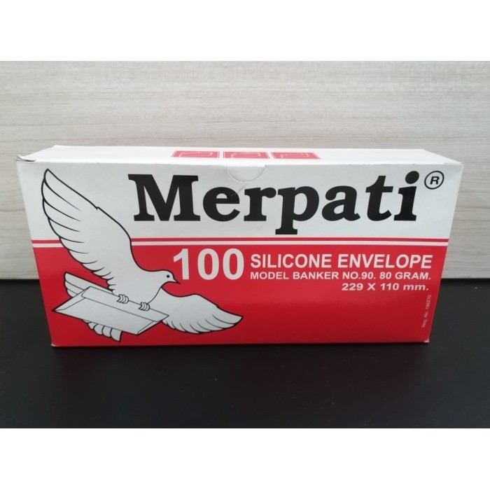 

HJK Kiky Merpati Amplop Putih Polos 90 229x110mm Besar No 90