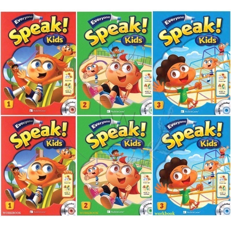 BUKU FISIK Everyone Speak Kids 1 2 3 Student’s Book / Workbook /  Teacher's Book / Answer / Audio | 