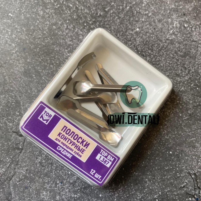 12pcs anterior proximal matrix strip matriks gigi depan - S