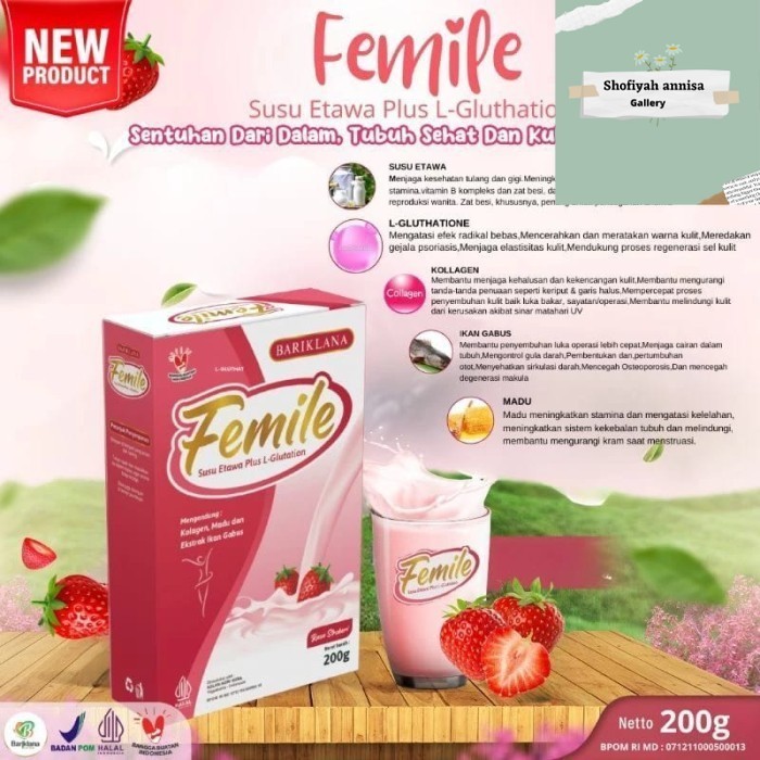 

FEMILE SUSU ETAWA+E-GLUTHATION