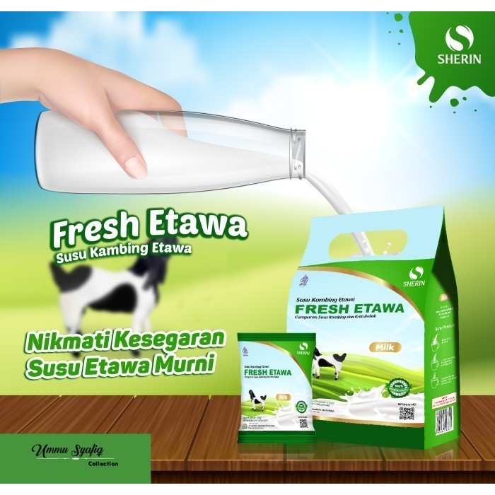 

Susu Kambing Etawa 20 gr isi 10 sachet - Mengatasi Alergi Susu Sapi