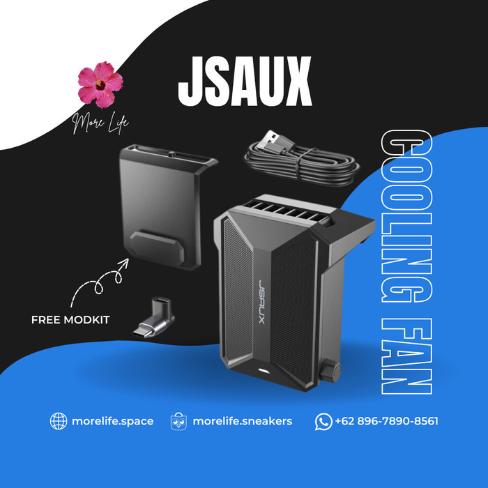 SX7 JSAUX Cooling Fan for Steam Deck, Free Modcase