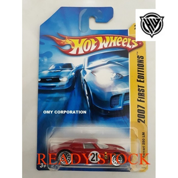 Hotwheels Hot Wheels Ferrari 250 LM 250LM Ferarri red merah rare unik