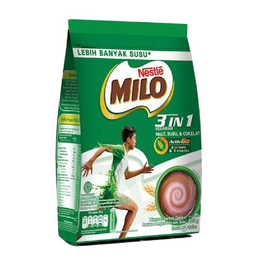 

MILO 3 IN 1 ACTIV GO POUCH 790GR