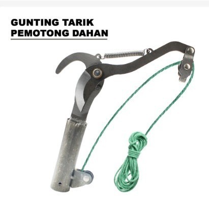 Tarik Dahan Ranting Alat Potong Gunting  Pohon Tinggi