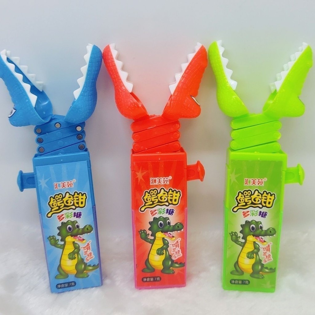 Tang Buaya Ruang Selebriti Internet/Klip DINOSAURUS/Tang Teleskopik Mainan Kreatif/Dapat Menahan Per