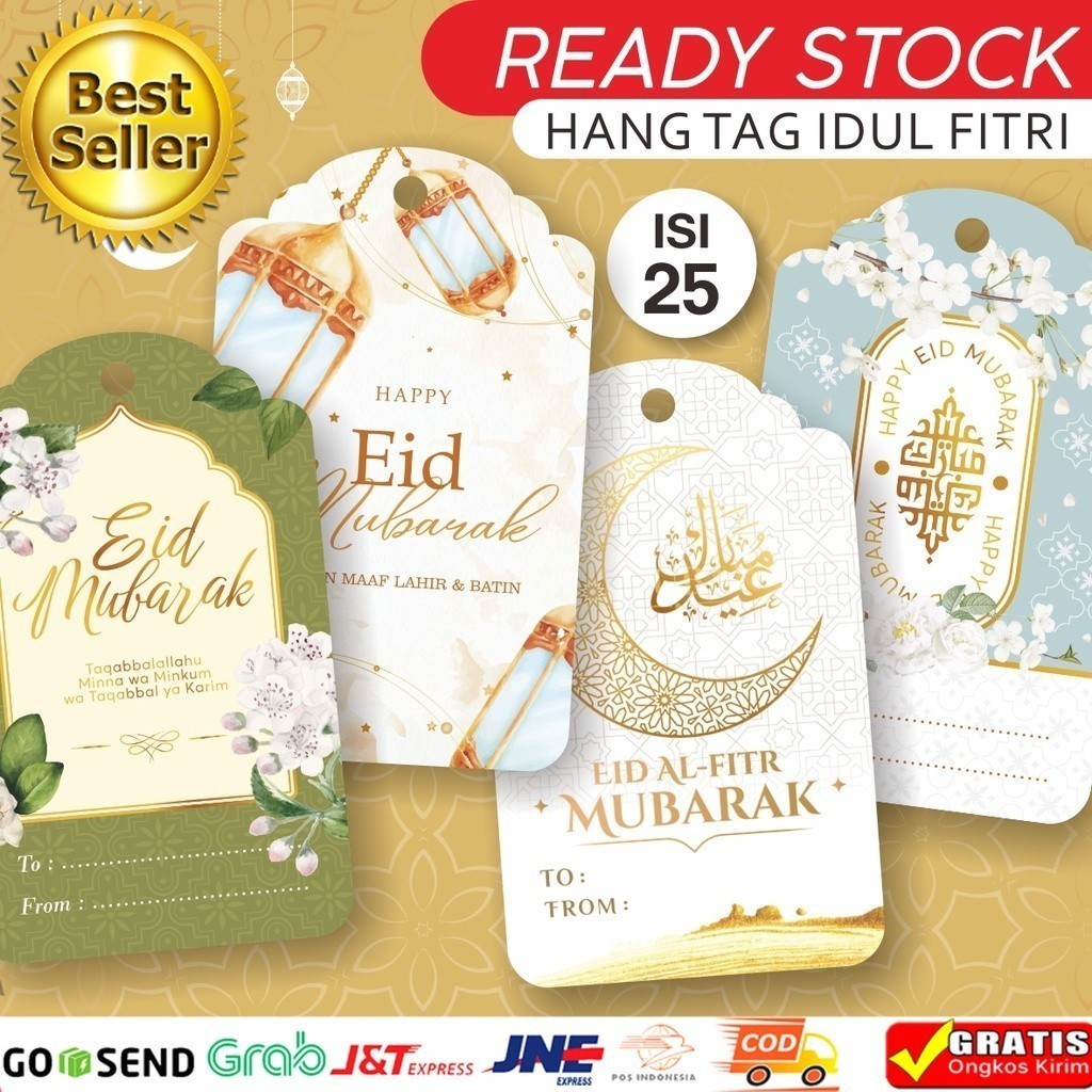 

HANGTAG LEBARAN RAMADHAN IDUL FITRI LABEL TAG PARCEL