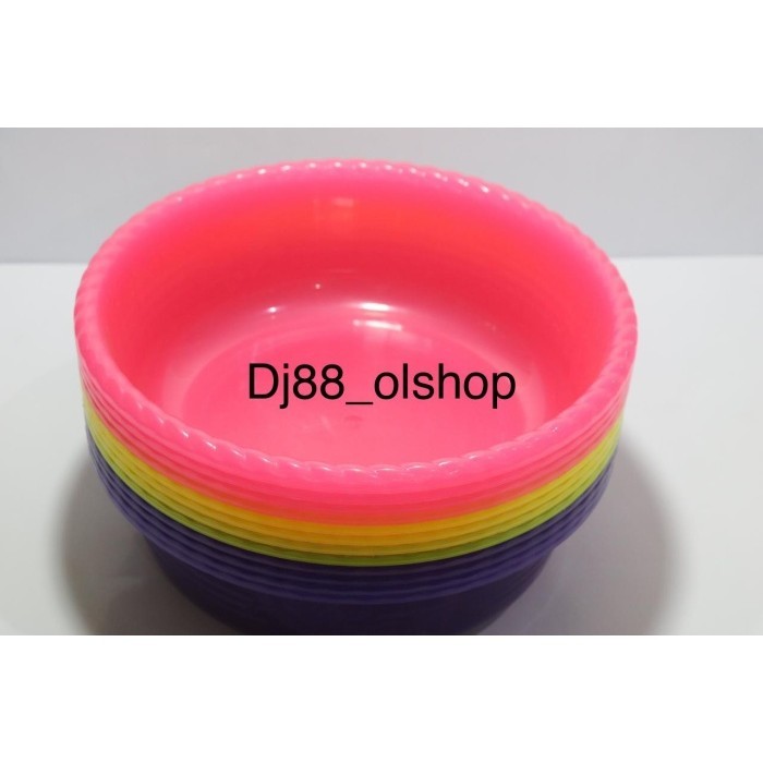 Baskom plastik Transparan KMP 14 / baskom serbaguna