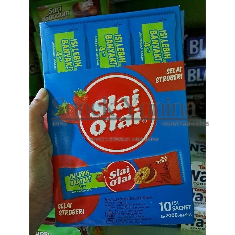

Slai olai sachet 32 gr 1 dus isi 10 pcGratis Ongkir & COD