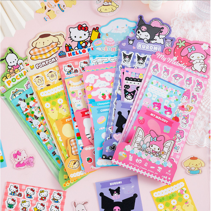 

Sticker sanrio DIY lucu stiker tumblr notebook unik