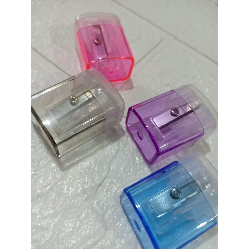 

Rautan Serutan Pensil Putar Sharpener Berwarna