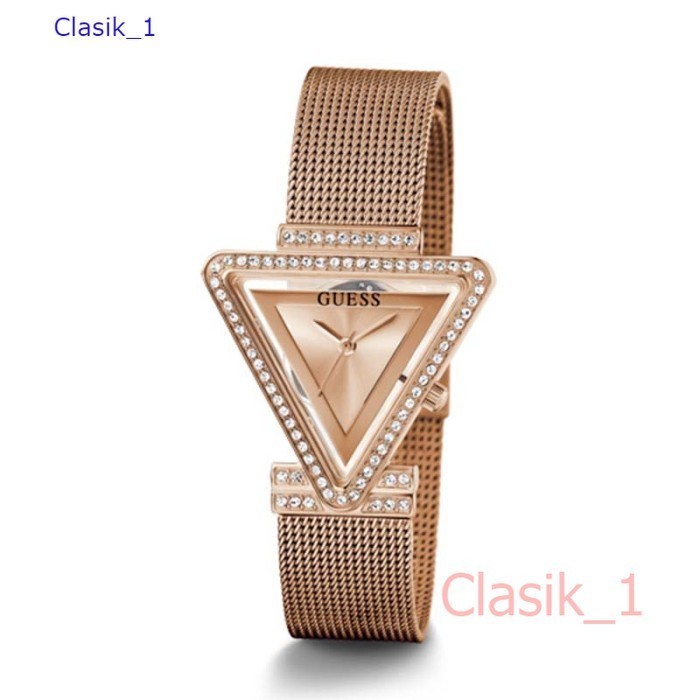 Original 100% Jam Tangan Wanita Guess GW0508L3 FAME Rose Gold