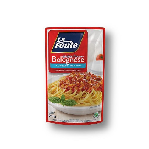 

LA FONTE SAUS PASTA CHICKEN BOLOGNESE 290GR